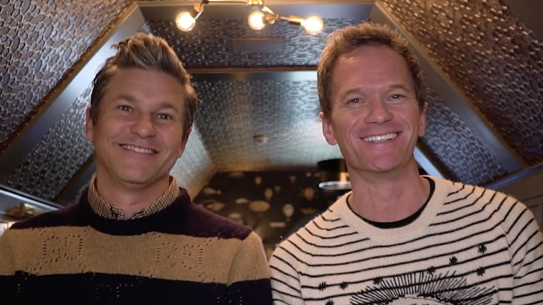 David Burtka, Neil Patrick Harris, both smiling