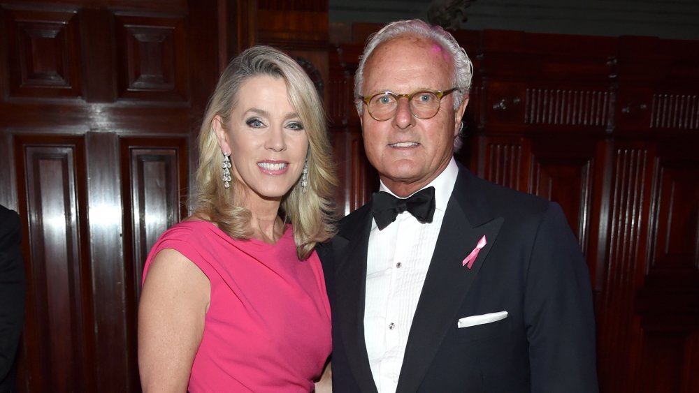 Deborah Norville and Karl Wellner at the Hot Pink Party hosted by the Breast Cancer Research Foundation in 2019