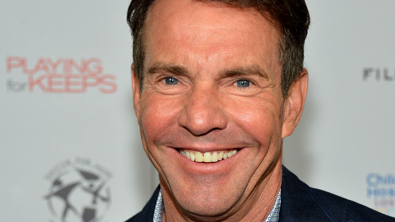 Actor Dennis Quaid arrives at the special Children's Hospital Los Angeles' Benefit screening of "Playing For Keeps"