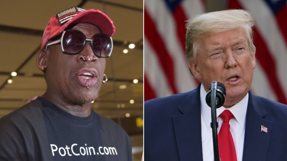 Dennis Rodman, Donald Trump