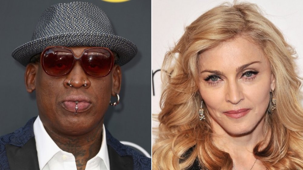 Dennis Rodman and Madonna