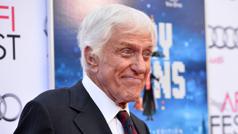 Dick Van Dyke posing at event