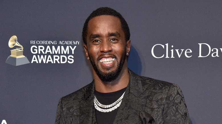 Sean Combs smiling