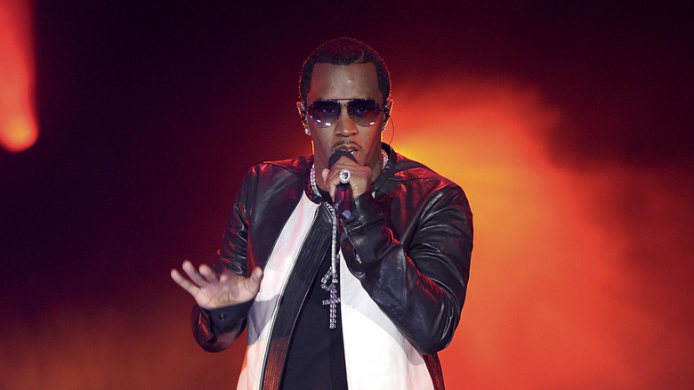 Sean Combs performing