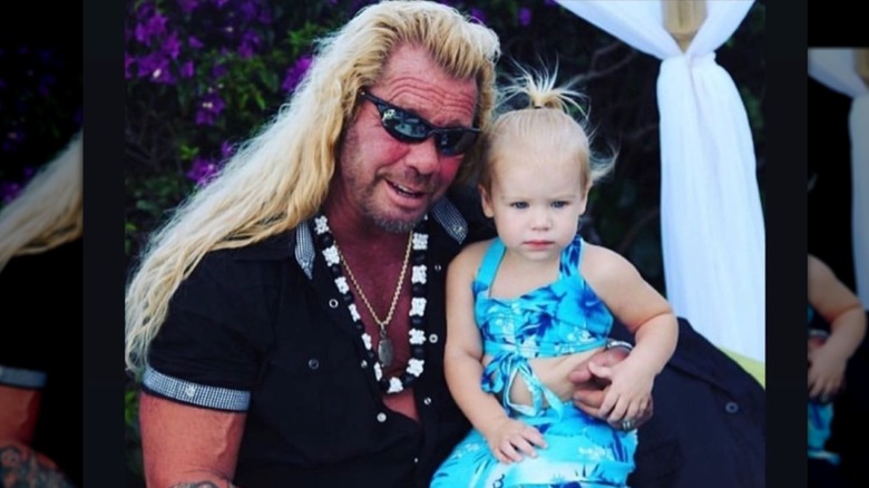 Duane Chapman posing with his daughter Lyssa