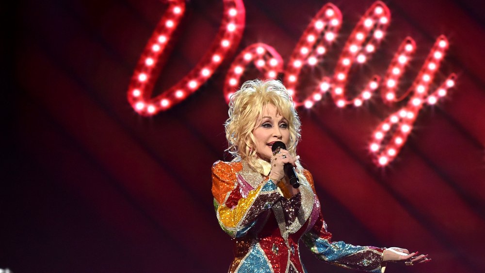 Dolly Parton performs at 51st Academy of Country Music Awards