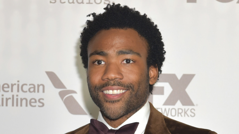 Donald Glover at the Golden Globes