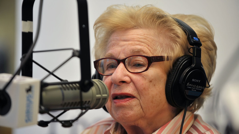 Dr Ruth on the radio