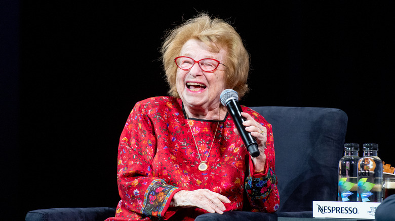 Dr. Ruth speaking