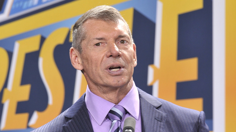 Vince McMahon speaking