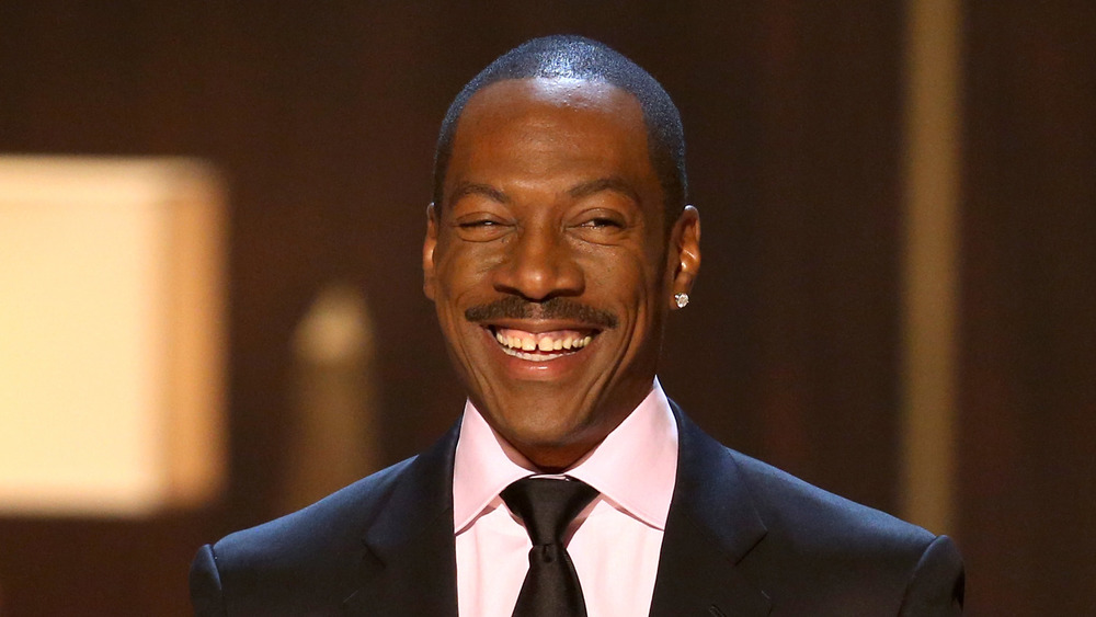 Eddie Murphy laughing