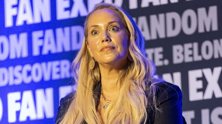 Elizabeth Berkley on stage