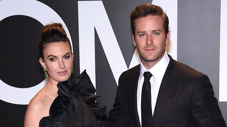 Elizabeth Chambers, Armie Hammer posing