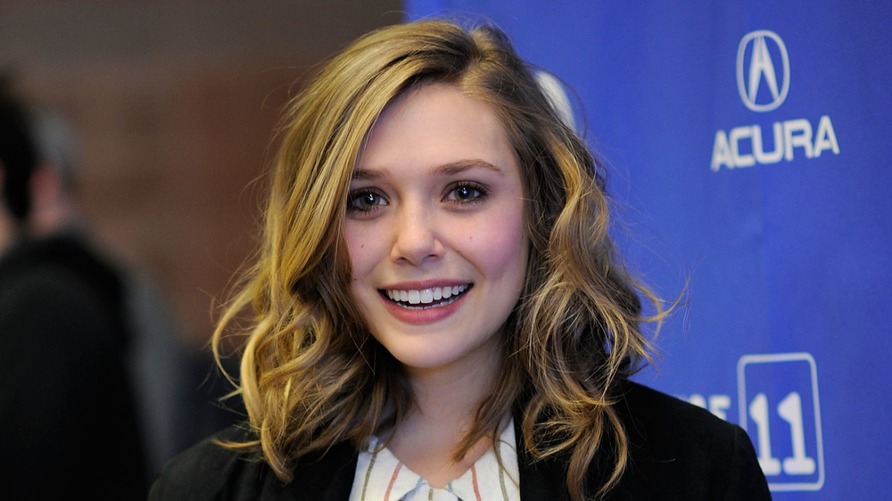 Elizabeth Olsen smiling