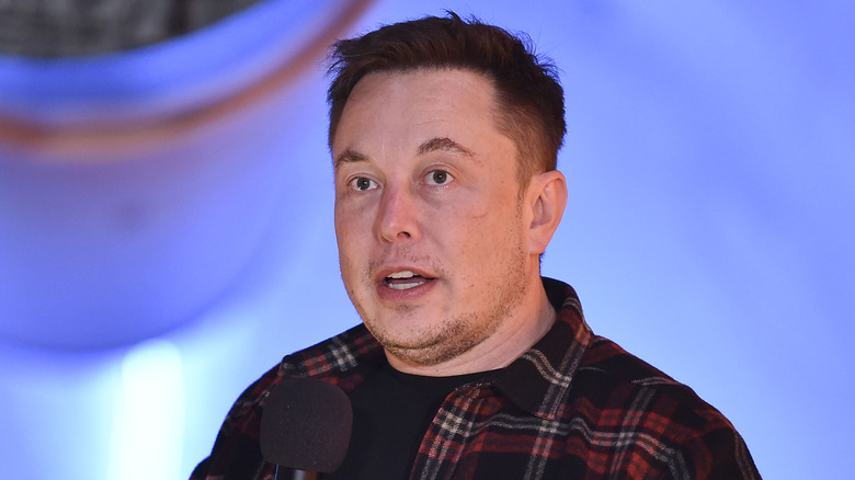 Elon Musk speaking