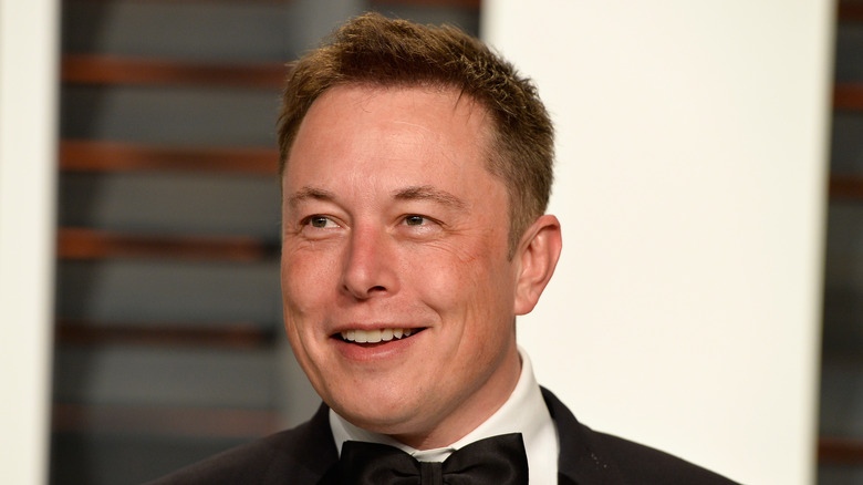 Elon Musk at an event 