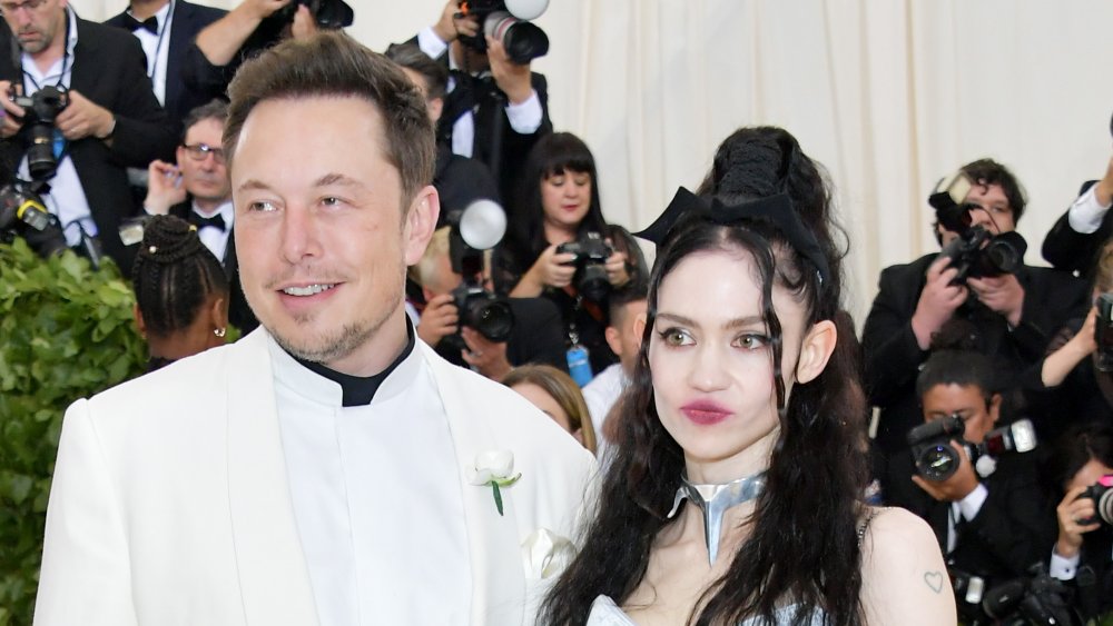 Elon Musk and Grimes 