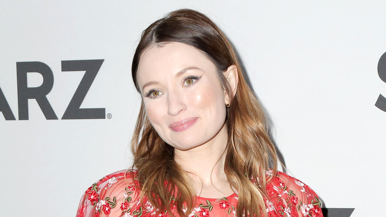 Emily Browning smiling