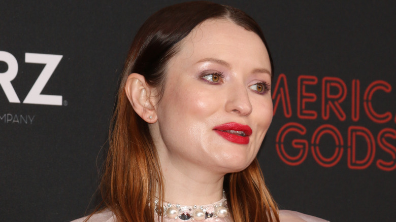 Emily Browning at American Gods premiere