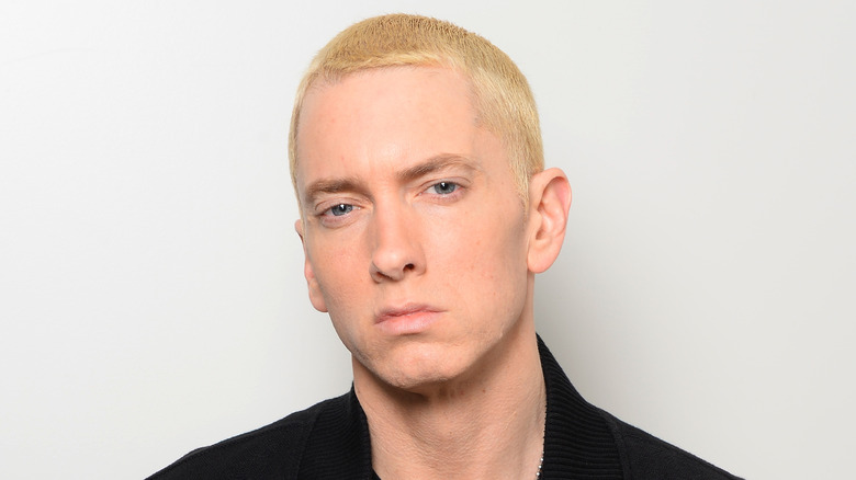 Eminem with a straight face