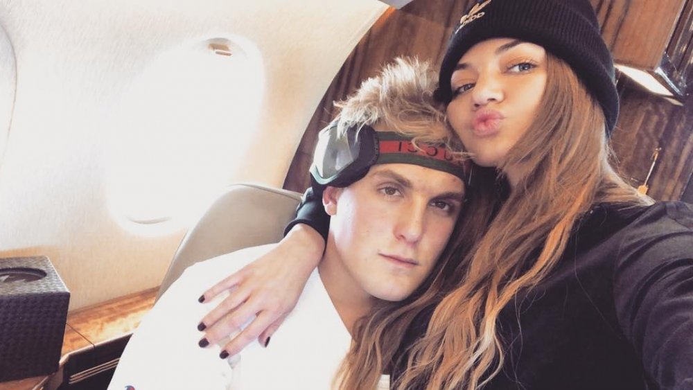 Jake Paul and Erika Costell