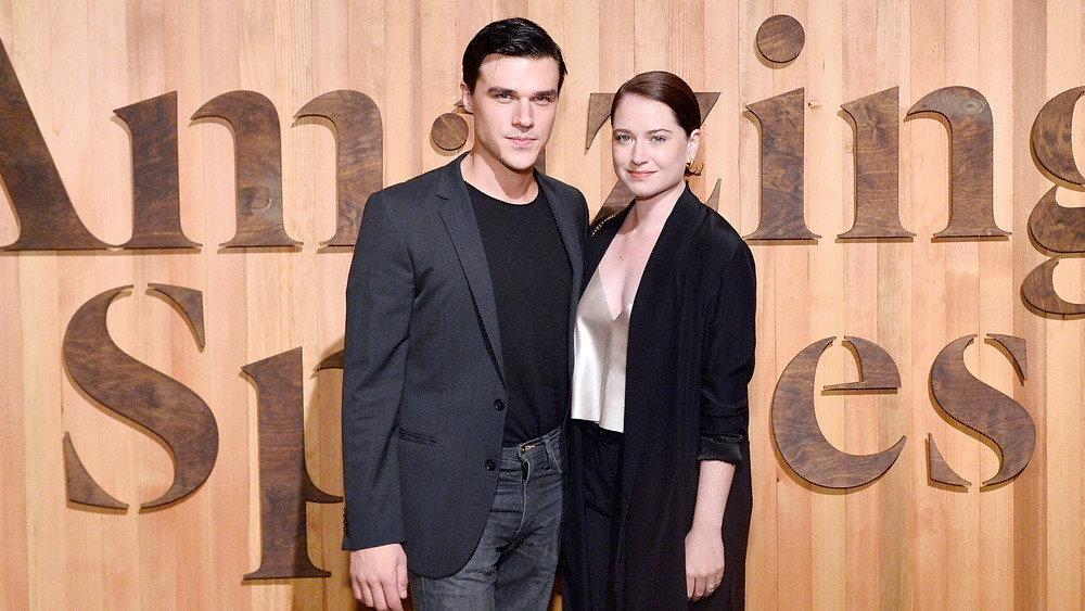 Finn Wittrock and Sarah Roberts