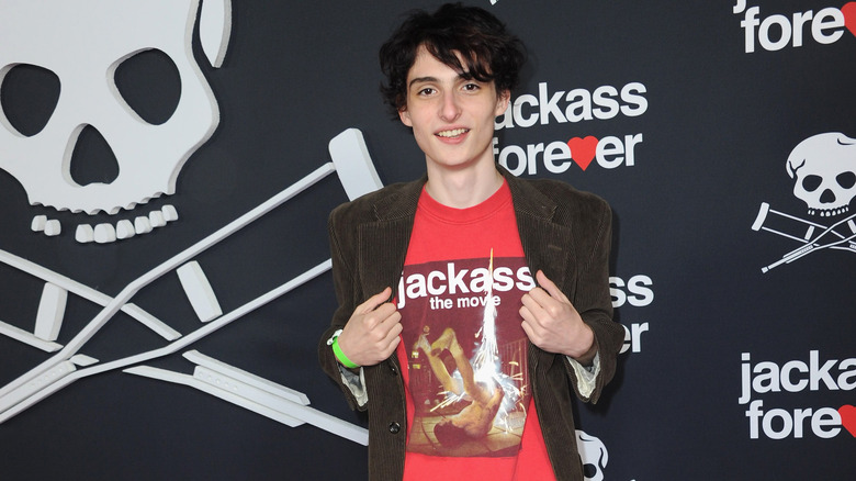 Finn Wolfhard Jackass Forever premiere