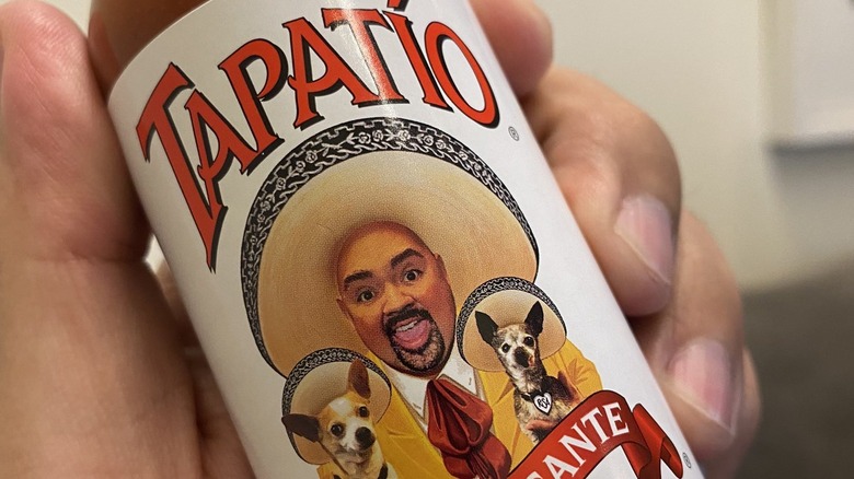 Gabriel Iglesias Tapatio hot sauce