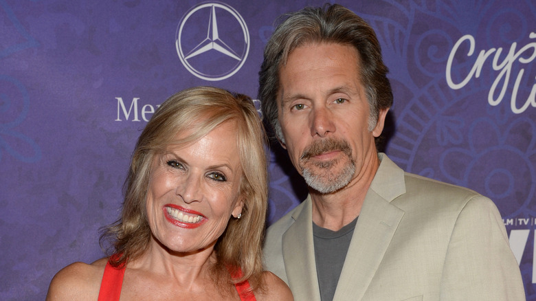 Teddi Siddall and Gary Cole posing together