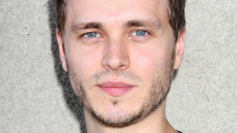 Jonathan Jackson with a scruffy beard