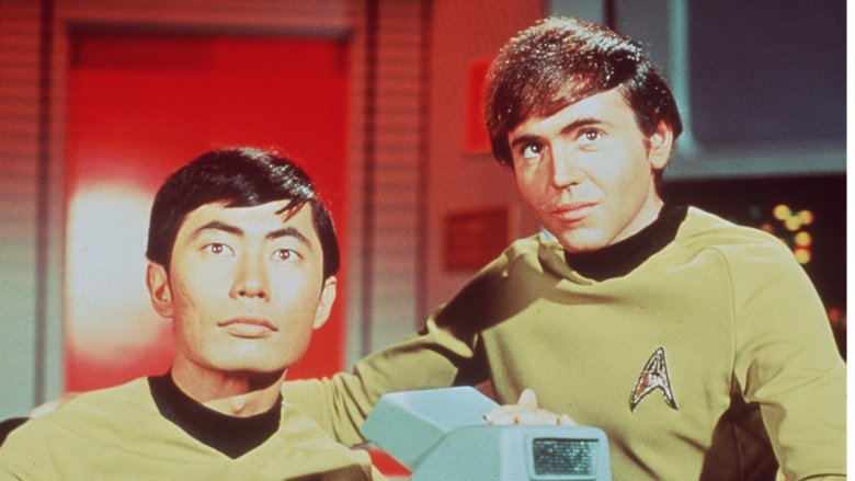 George Takei and Walter Koenig in Star Trek