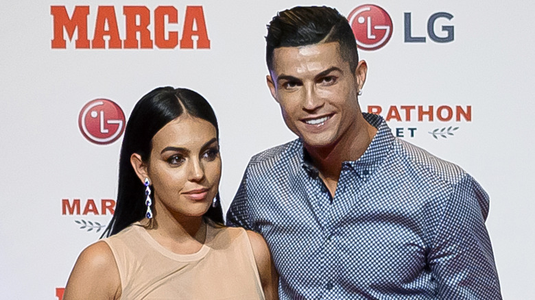 Georgina Rodriguez and Cristiano Ronaldo