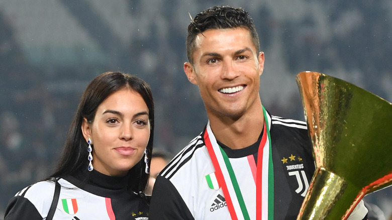 Georgina Rodriguez and Cristiano Ronaldo