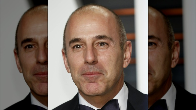 Matt Lauer posing