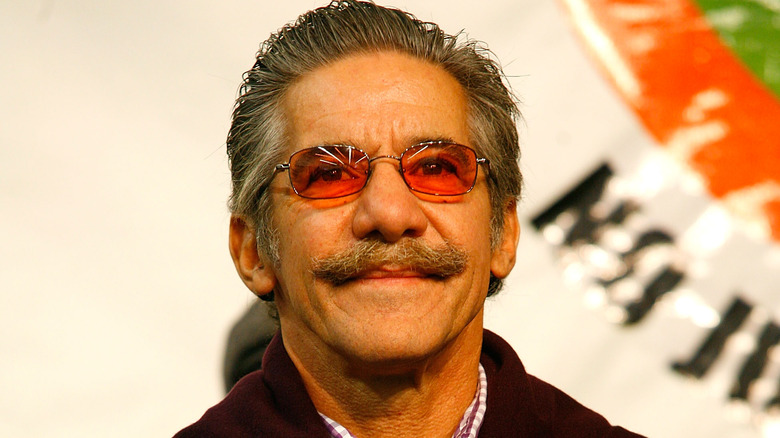 Geraldo Rivera sitting