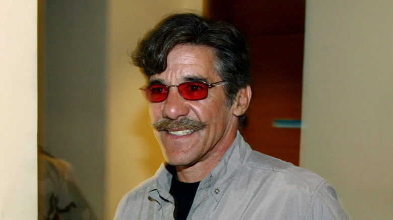 Geraldo Rivera walking