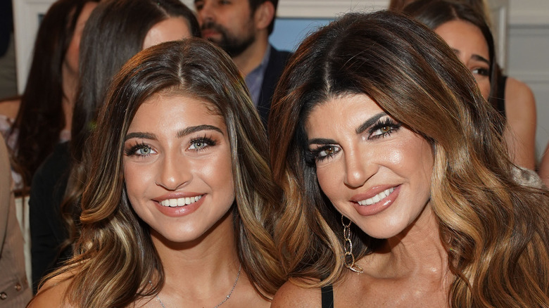 Gia Giudice and Teresa Giudice smiling