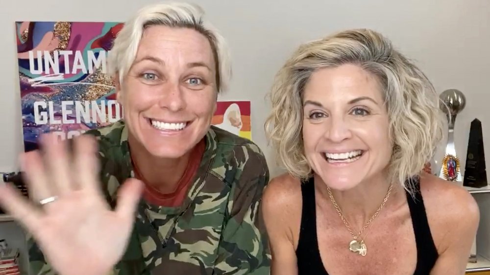 Abby Wambach and Glennon Doyle