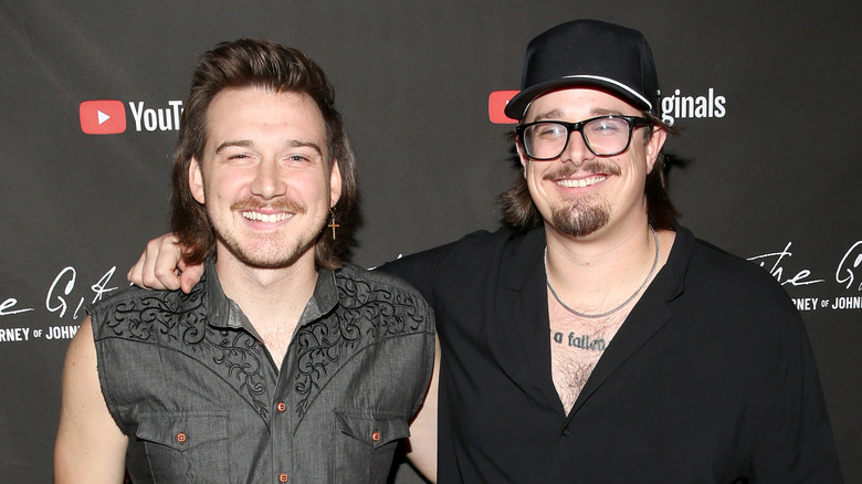 Morgan Wallen and HARDY posing together