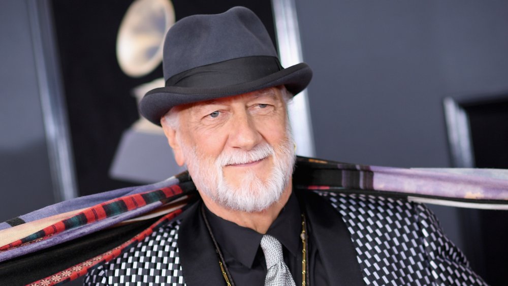 Mick Fleetwood posing at the Grammys