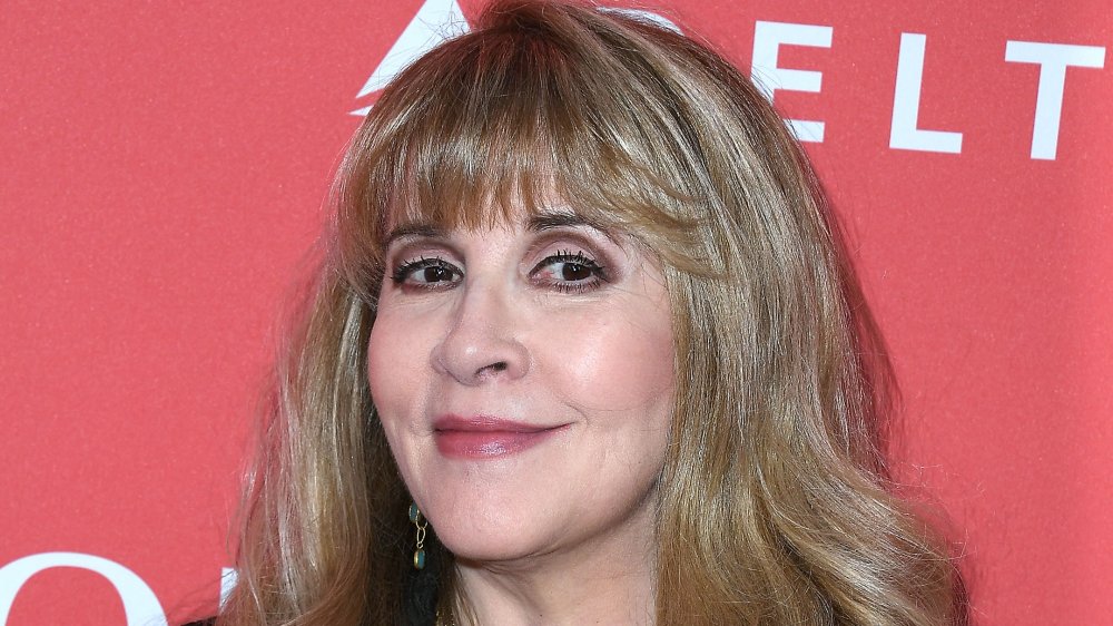 Stevie Nicks smirking