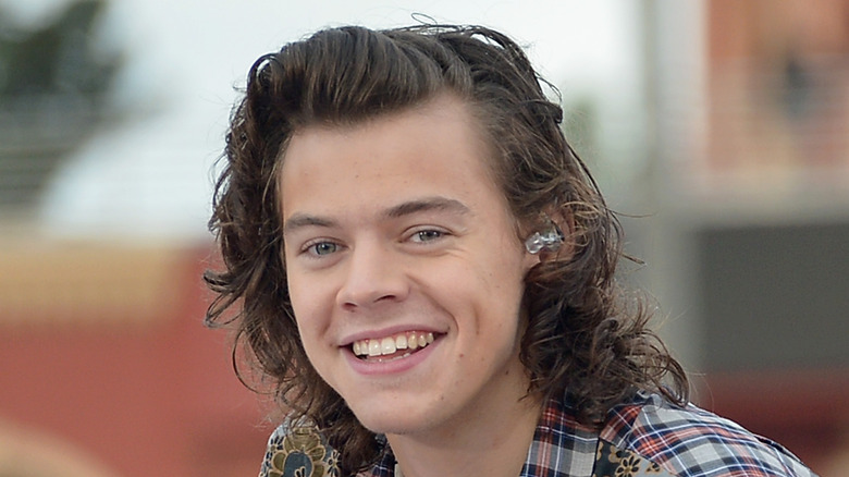 Harry Styles smiling