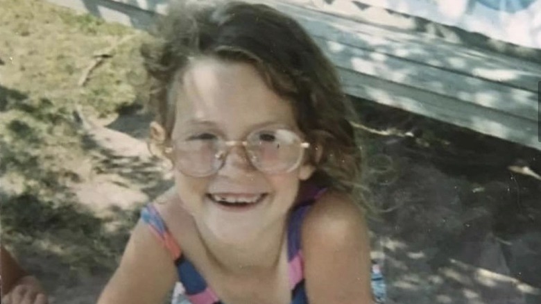 Hilarie Burton as a child