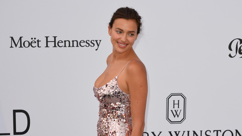 Irina Shayk posing