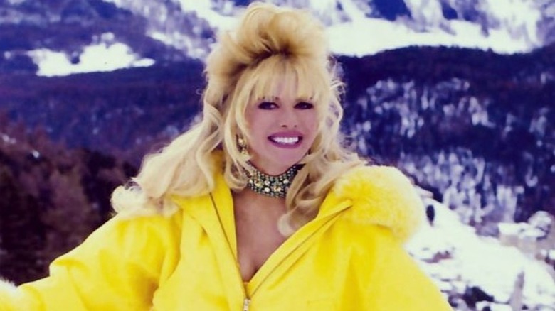 Ivana Trump on the ski slopes