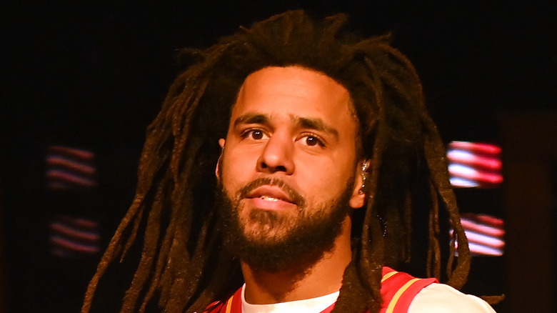 J. Cole looking