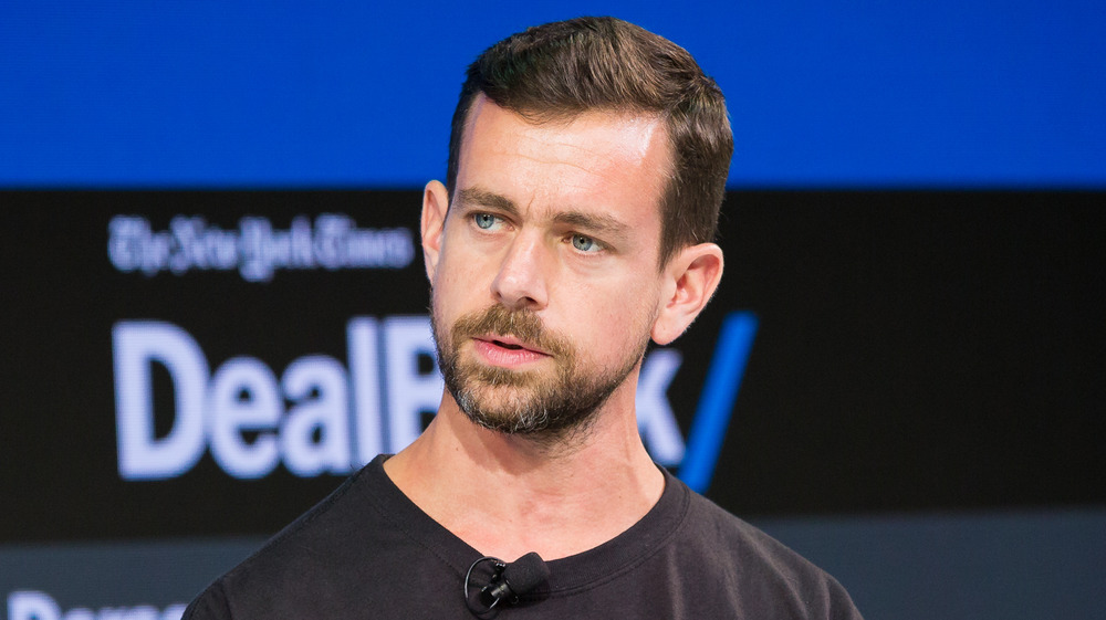 Jack Dorsey on stage