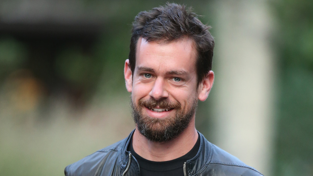 Jack Dorsey smiling at camera