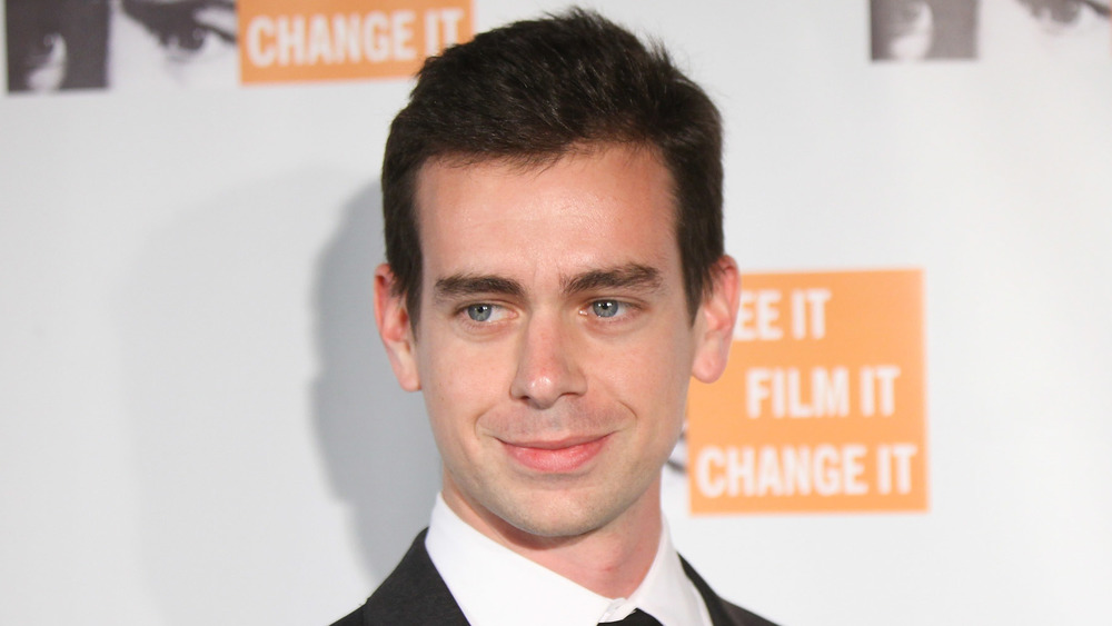 A clean shaven Jack Dorsey