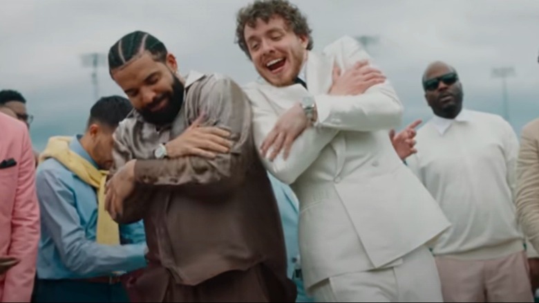 Drake and Jack Harlow in Churchill Downs video